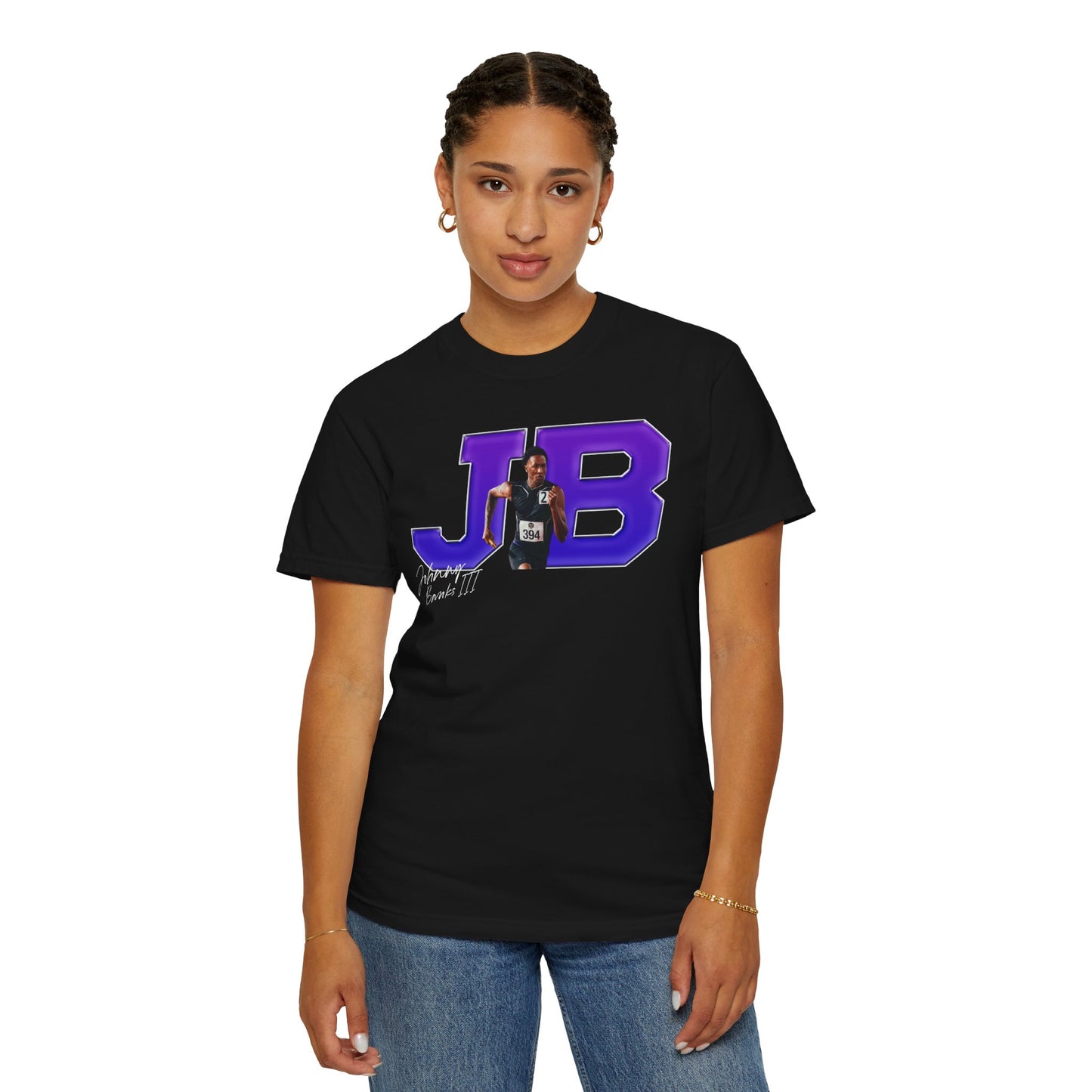 Johnny Banks III Big Initials Colored Premium Tee