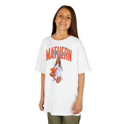 Mataeya Mathern Big Last Name Kids Tee