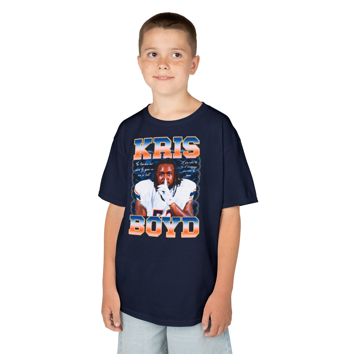 Kris Boyd Featured Quote Kids Tee