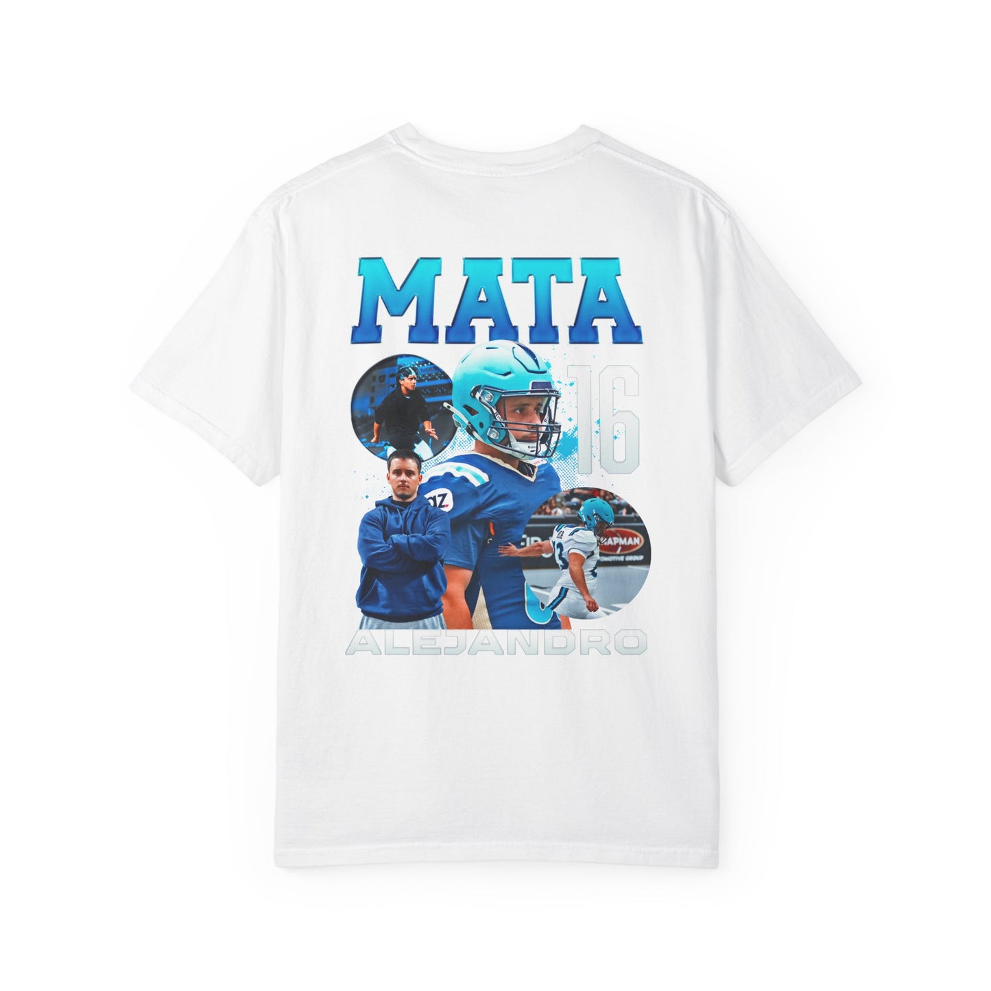 Alejandro Mata Logo Front & Back Premium Tee