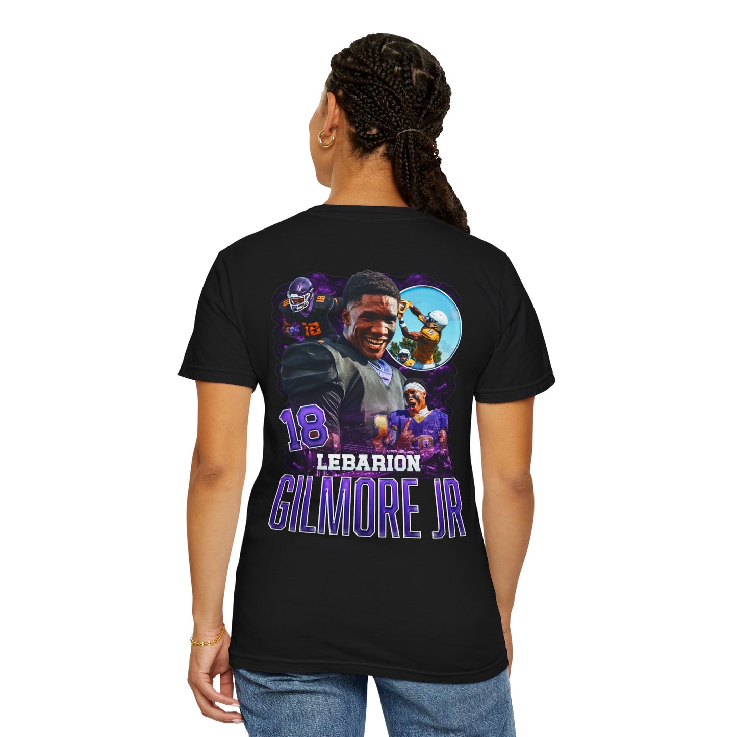 Lebarion Gilmore Jr. Logo Front & Back Premium Tee