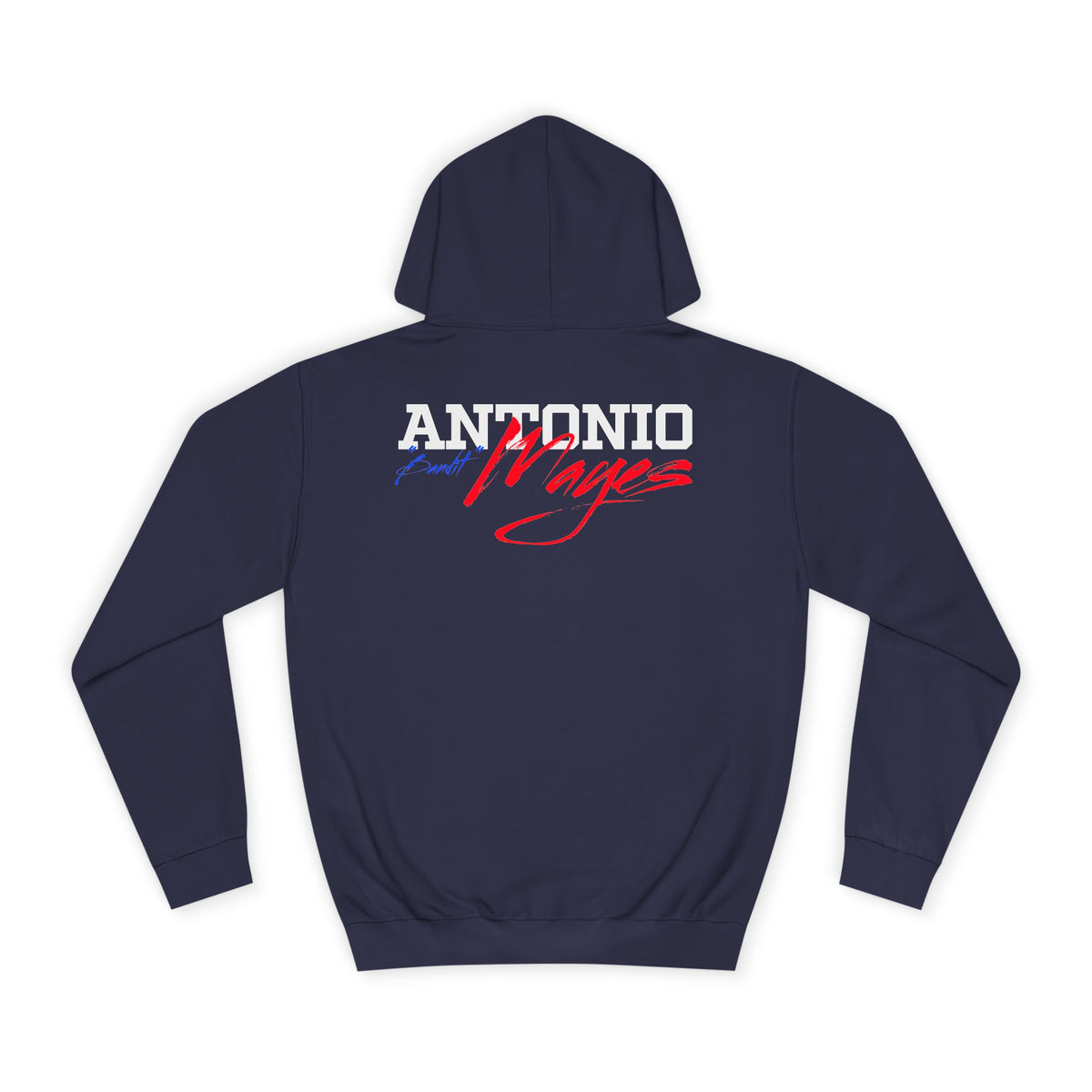 Antonio "Bandit" Mayes Cursive Name & Number Premium Hoodie