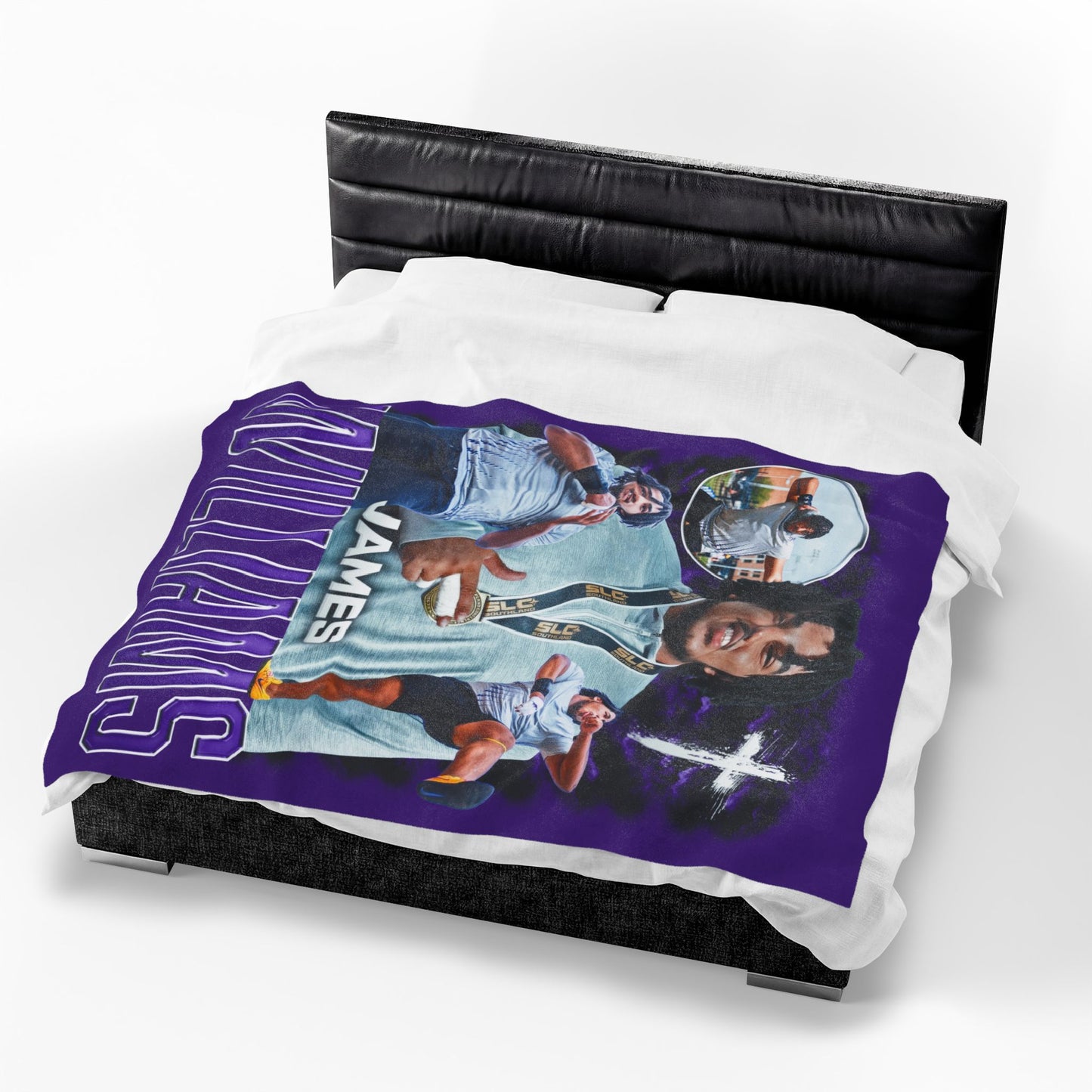 James Williams 60"-80" Plush Blanket