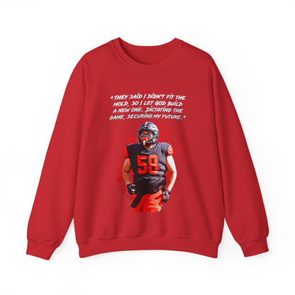 Lenard Alvarez Featured Quote Crewneck Sweatshirt