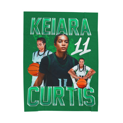 Keiara Curtis 60"-80" Plush Blanket