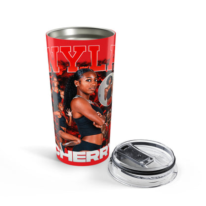 Nyla Cherry First Name Highlight 20oz Tumbler