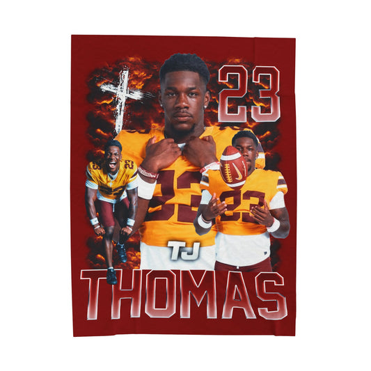 TJ Thomas 60"-80" Plush Blanket