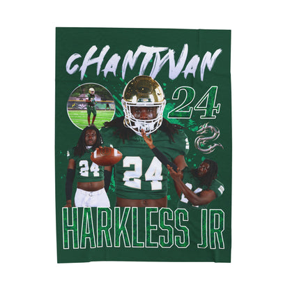 Chantwan Harkless Jr. 60"-80" Plush Blanket