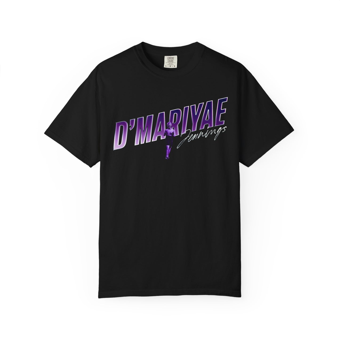 D'Mariyae Jennings Cursive Combo Colored Premium Tee