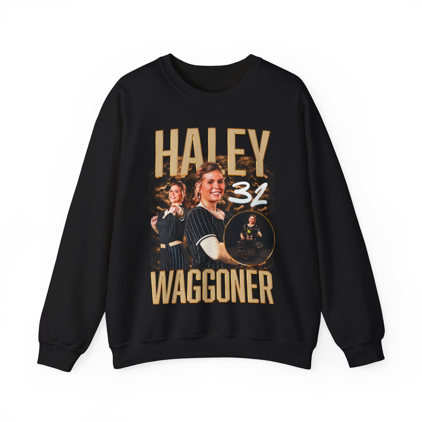 Haley Waggoner Single Color Combo Crewneck Sweatshirt