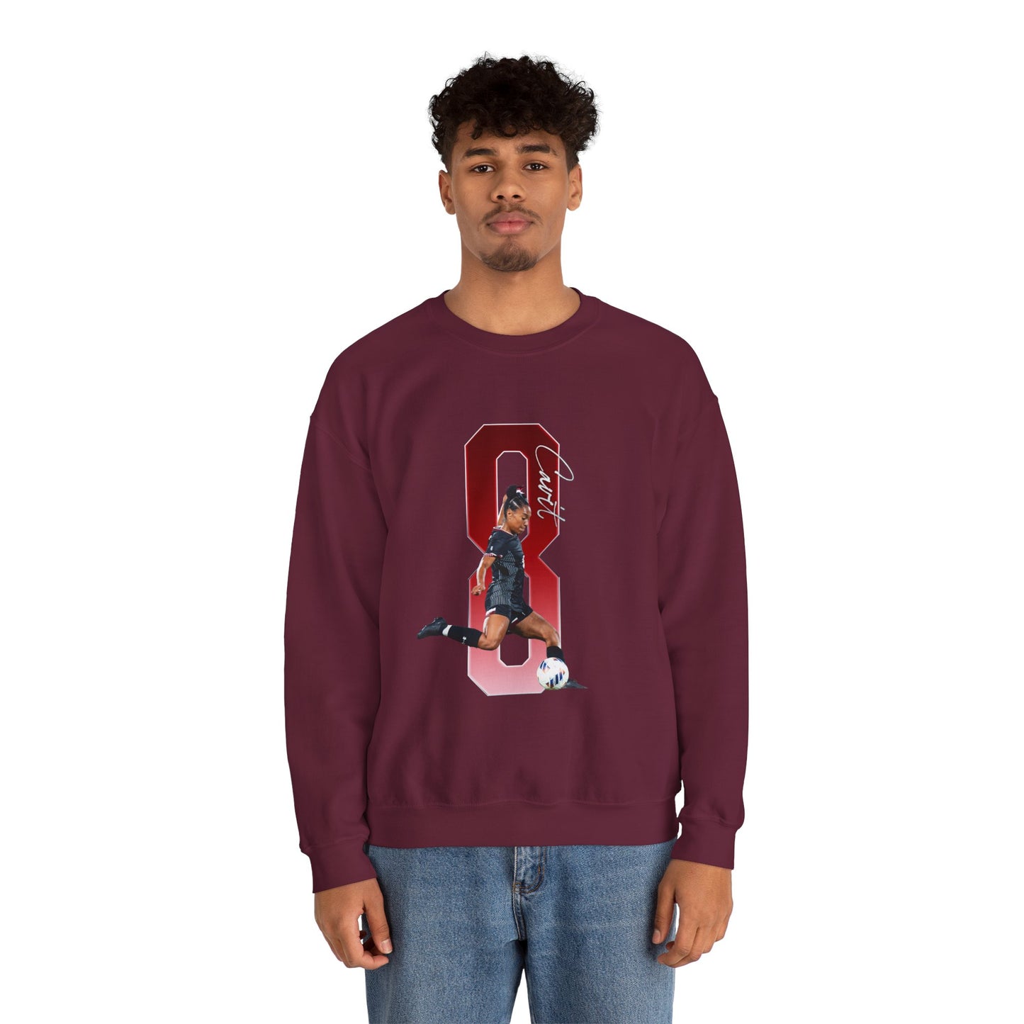 Marlee Cavit Player Icon Number Crewneck Sweatshirt