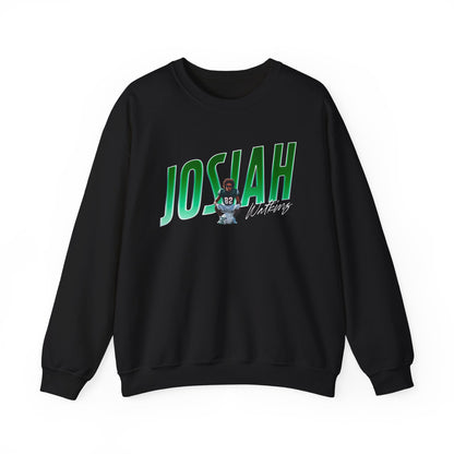 Josiah Watkins Cursive Combo Colored Crewneck Sweatshirt