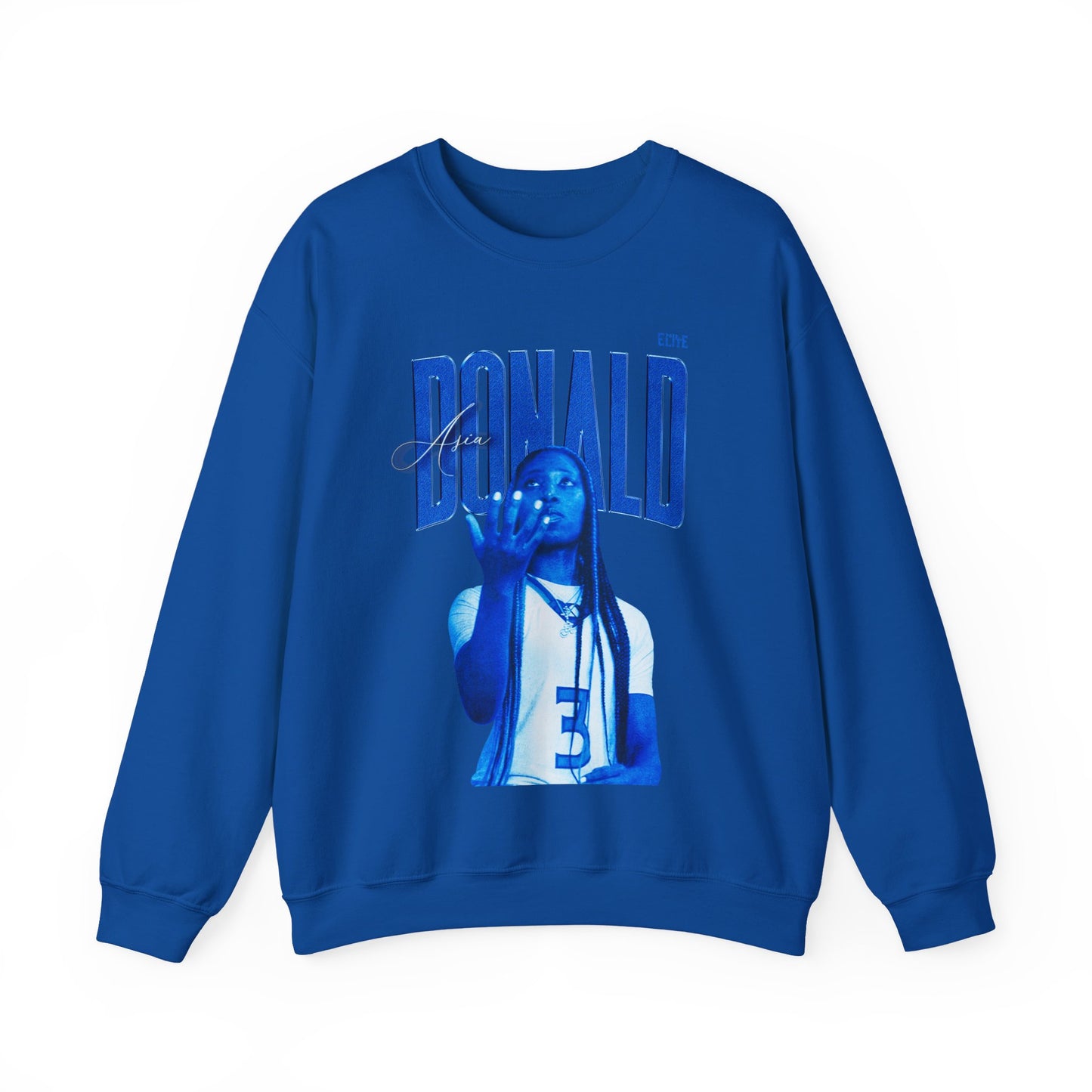 Asia Donald Faded Glory Crewneck Sweatshirt
