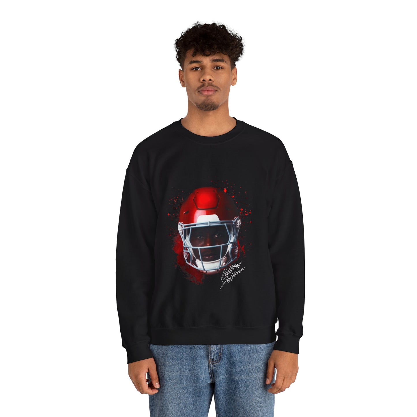 Velltray Jefferson Big Head Crewneck Sweatshirt