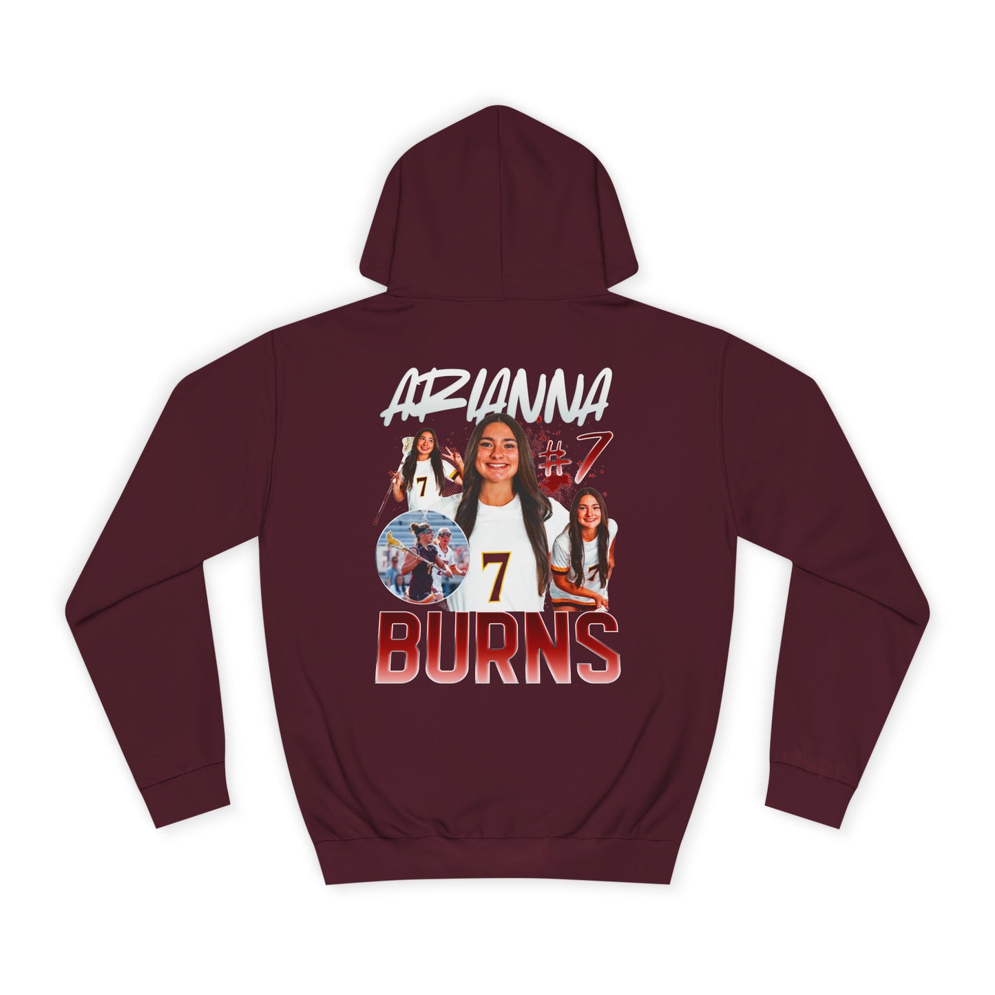 Arianna Burns White & Colored Combo Premium Hoodie