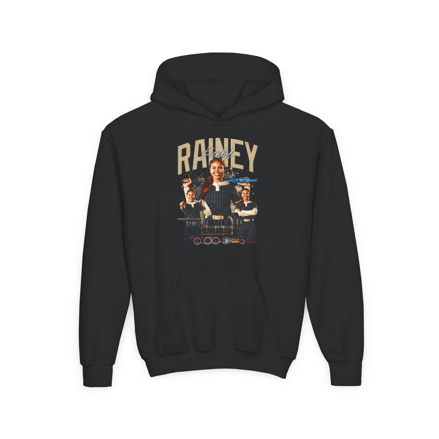 Kendyl Rainey Last Name Highlight Kids Hoodie