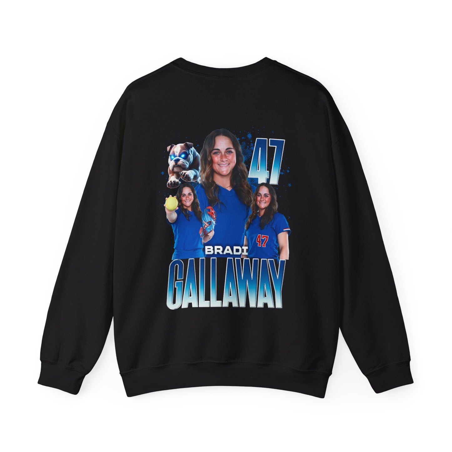 Bradi Gallaway Logo Front & Back Crewneck
