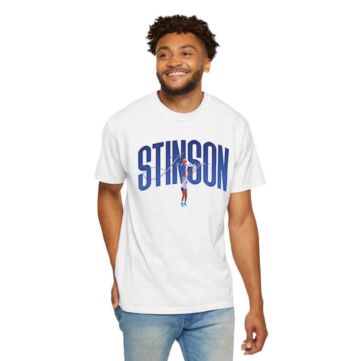 Jamisyn Stinson Curved Combo Colored Premium Tee