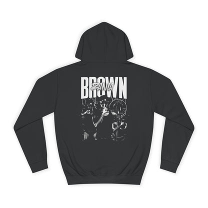 Rania Brown Vintage Blackout Premium Hoodie