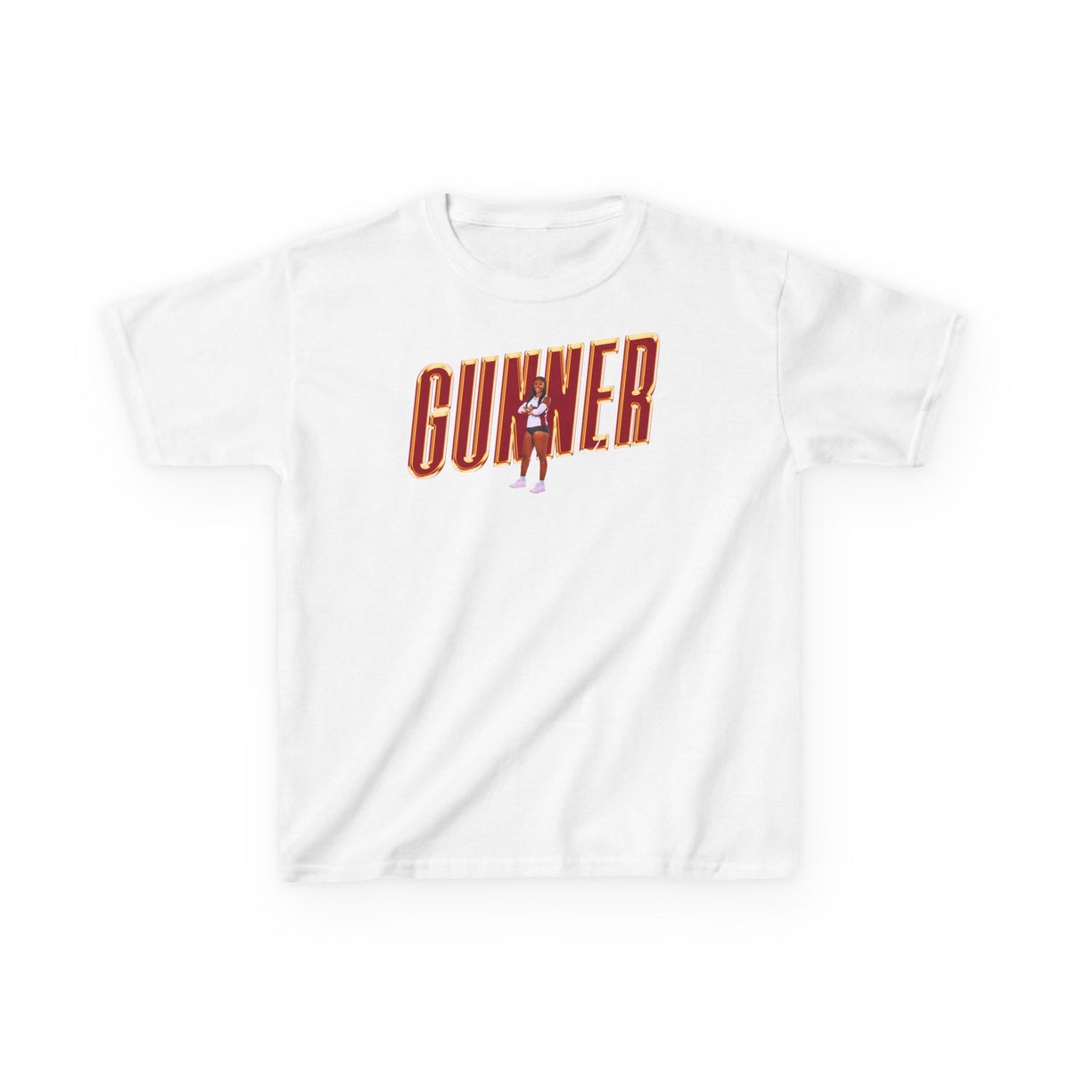 Cheyenne Gunner Cursive Combo Kids Tee