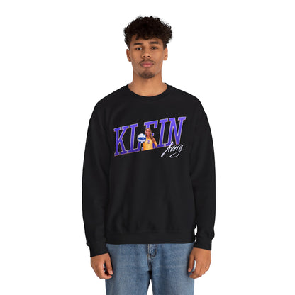 Avery Klein Cursive Combo Crewneck Sweatshirt