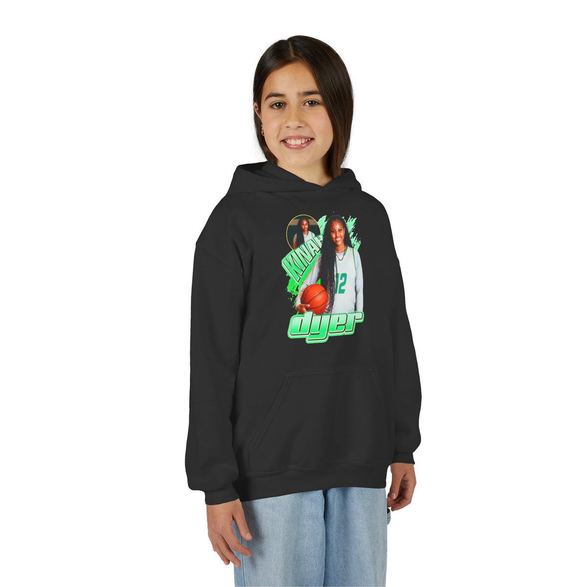 Kinah Dyer Kids Hoodie