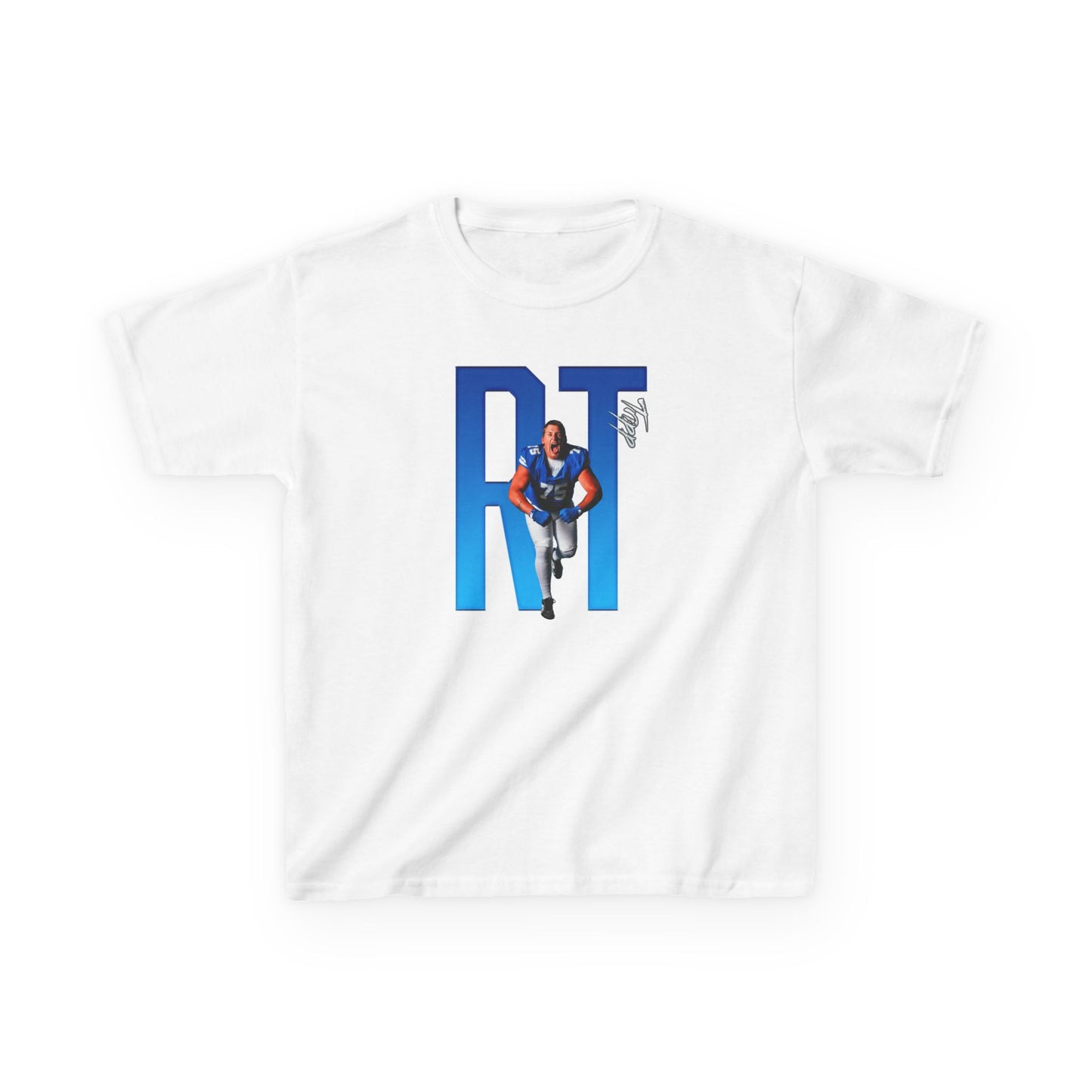Reese Tripp Player Icon Initals Kids Tee