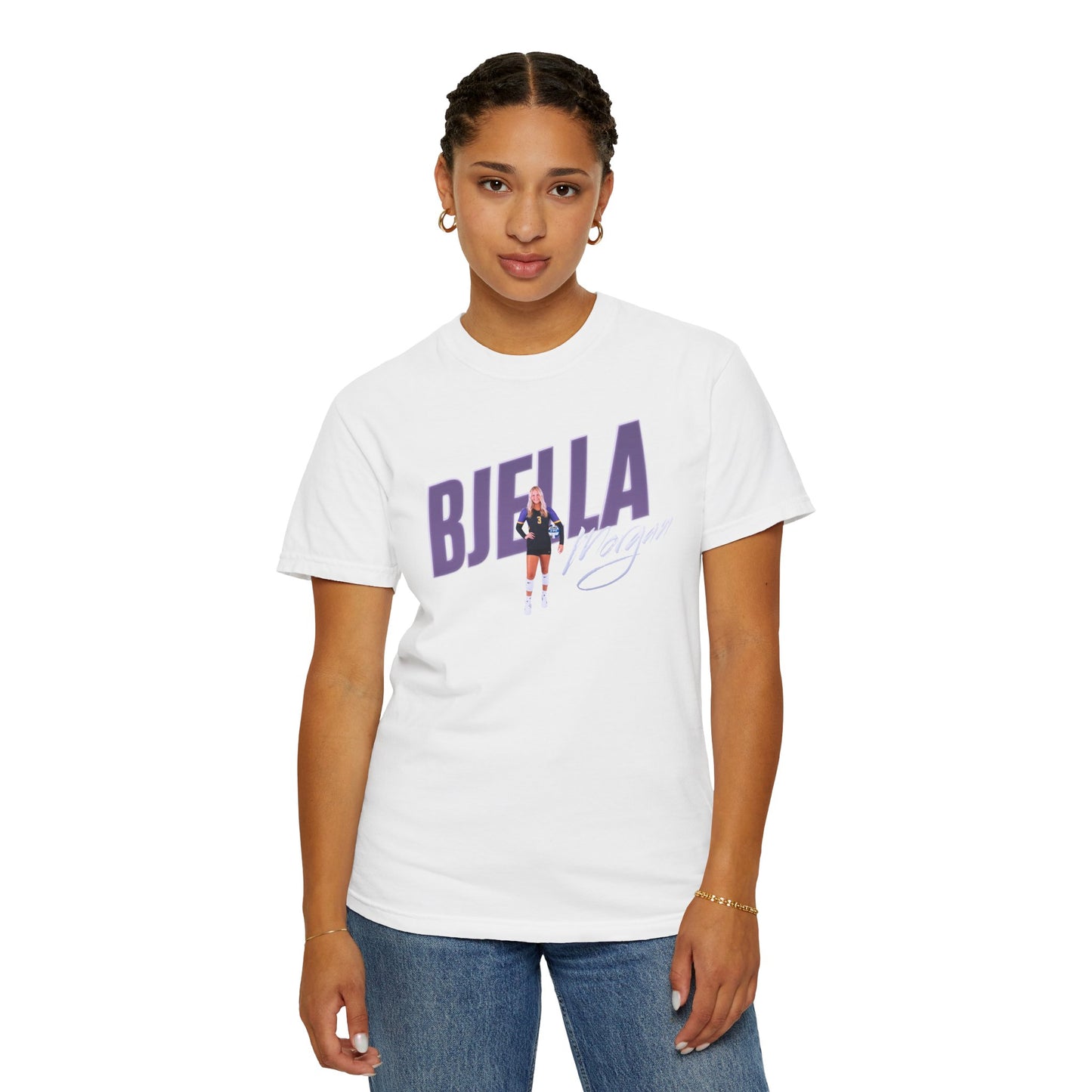 Morgan Bjella Cursive Combo Colored Premium Tee