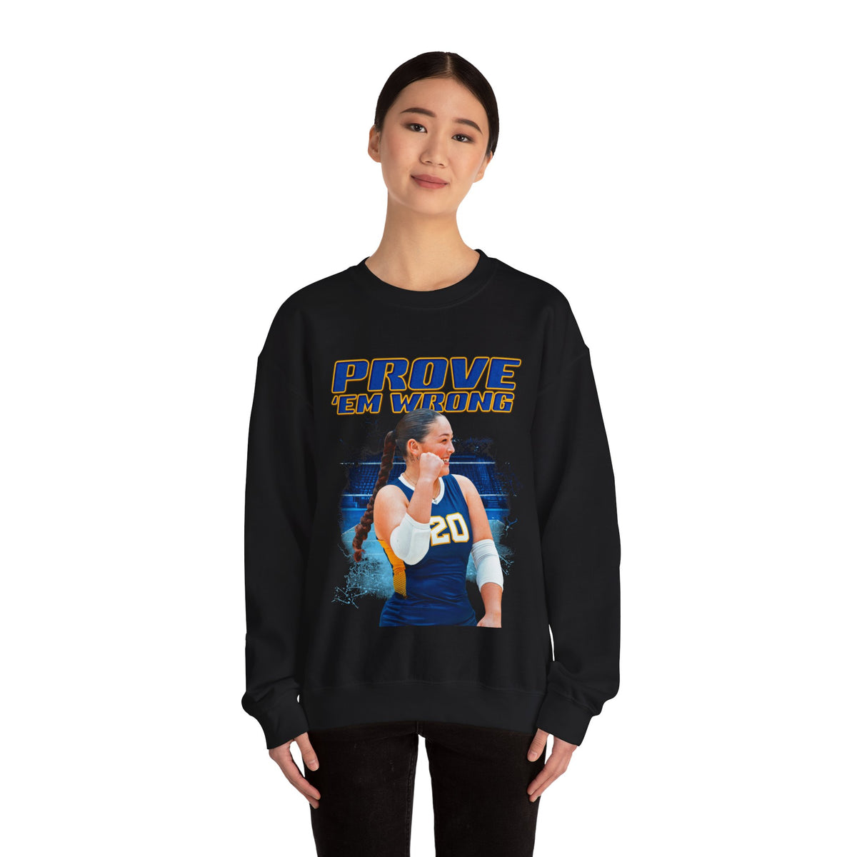 Mayah Tiscareno Featured Quote Crewneck Sweatshirt