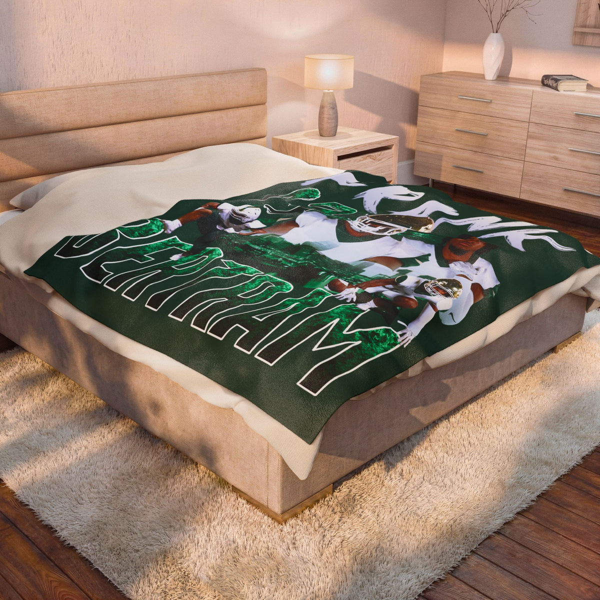 Frank Bertram 60"-80" Plush Blanket