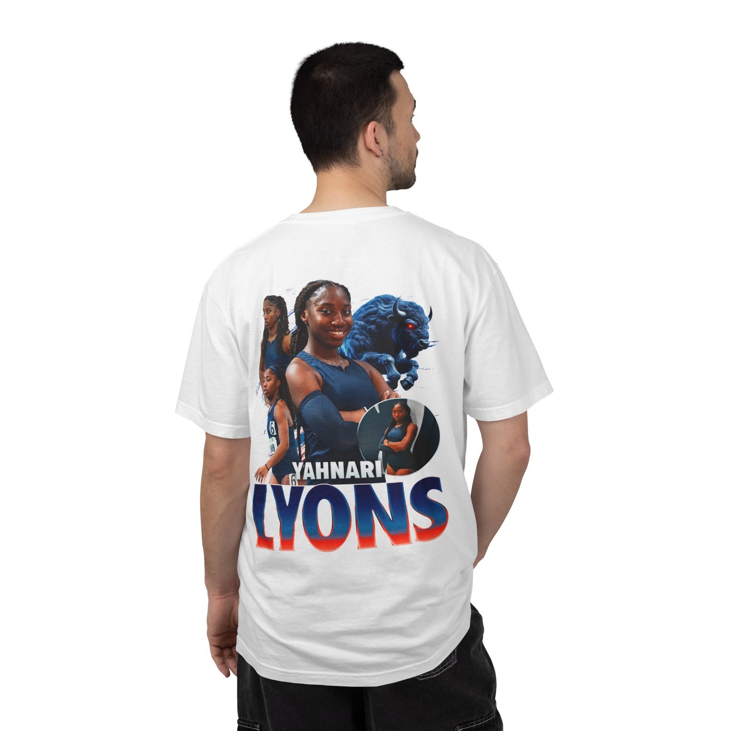 Yahnari Lyons Logo Front & Back Premium Tee