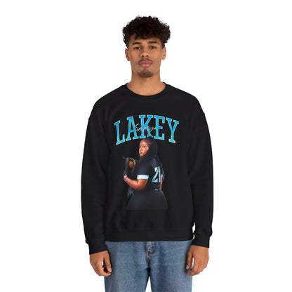 Saniya Lakey Curved Combo Crewneck Sweatshirt
