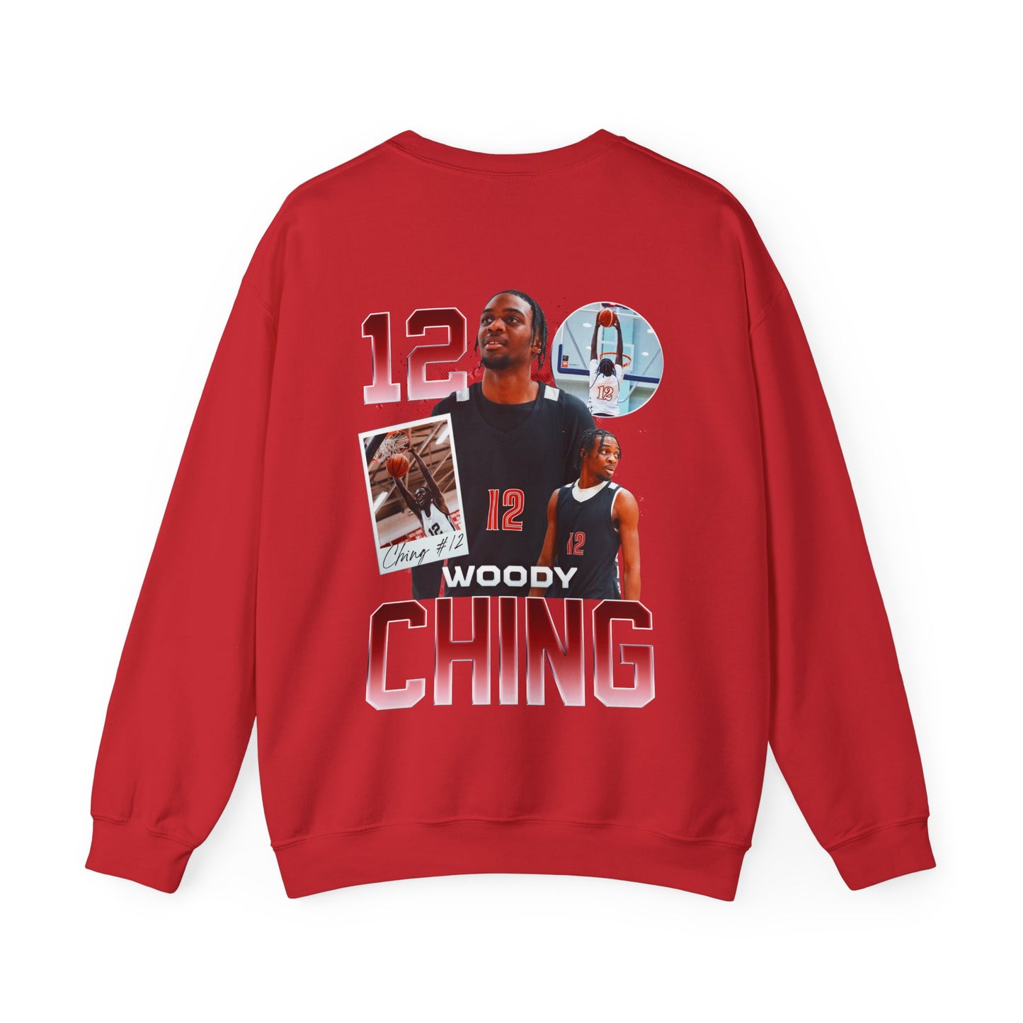 Woody Ching Logo Front & Back Crewneck