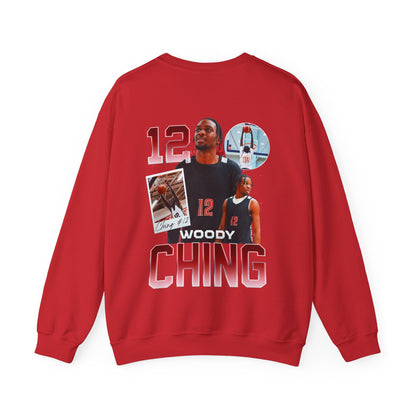 Woody Ching Logo Front & Back Crewneck