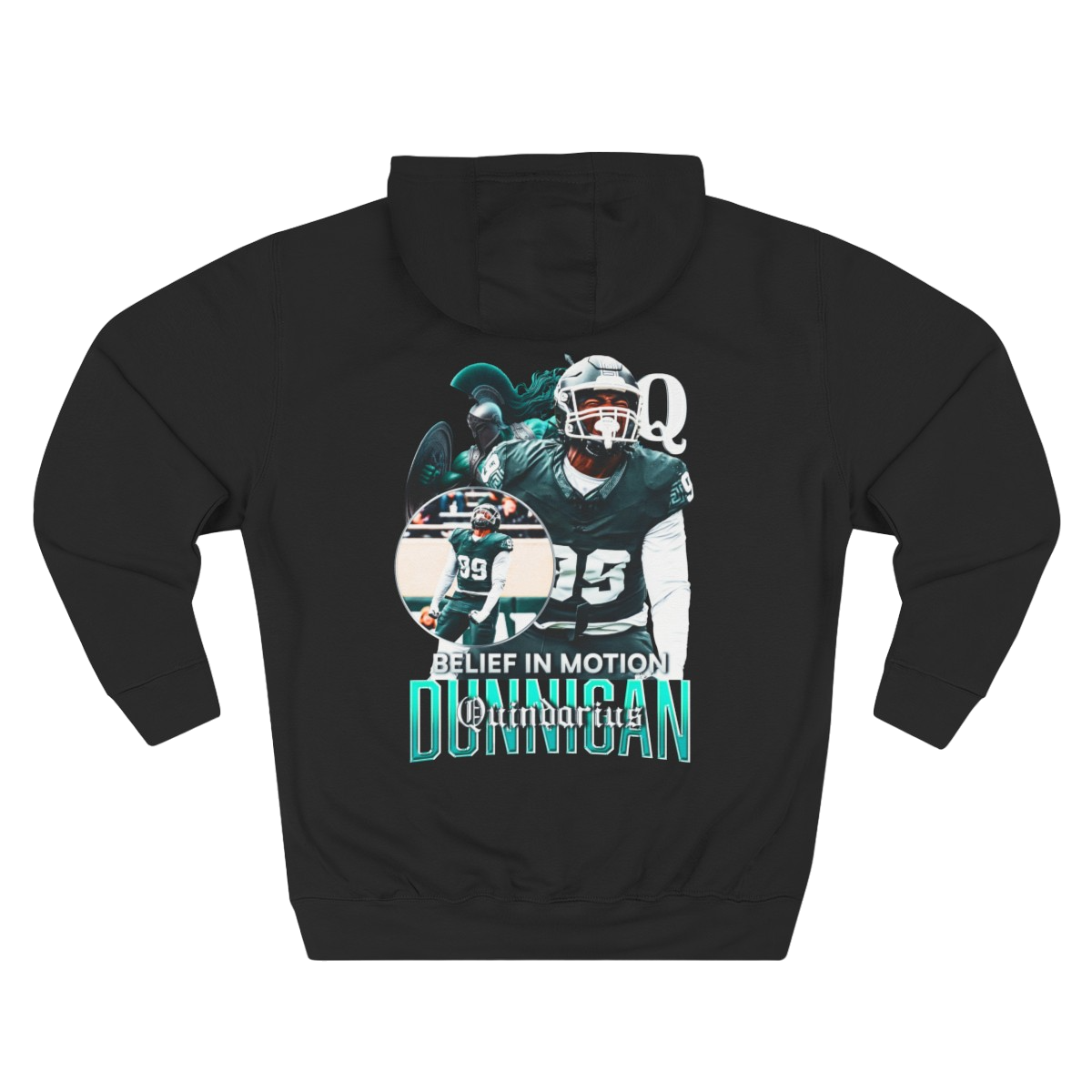 Quindarius Dunnigan  Soft-Style Badge Hoodie