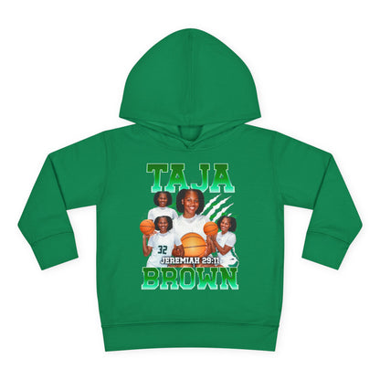 Taja Brown Toddler Pullover Hoodie