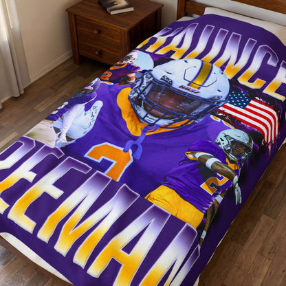 Chauncey Freeman 60"-80" Plush Blanket