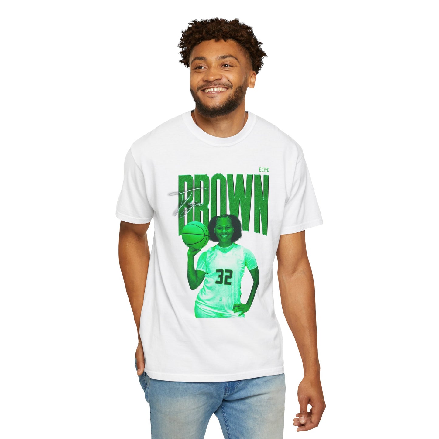 Taja Brown Faded Glory Premium Tee