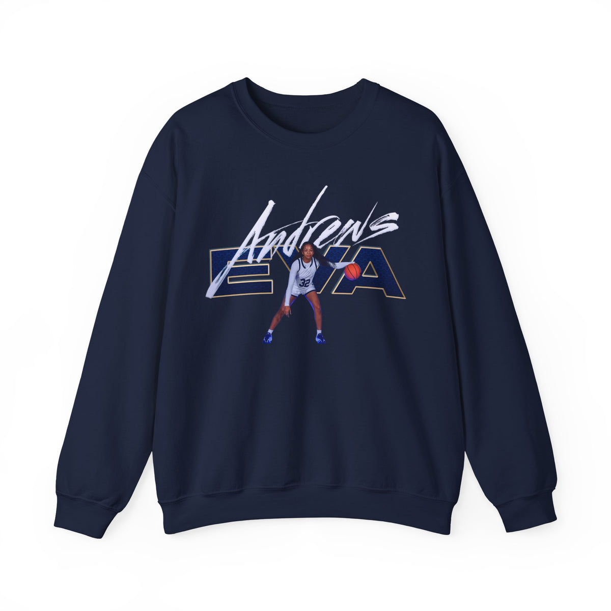 Eva Andrews Star Player Crewneck Sweatshirt