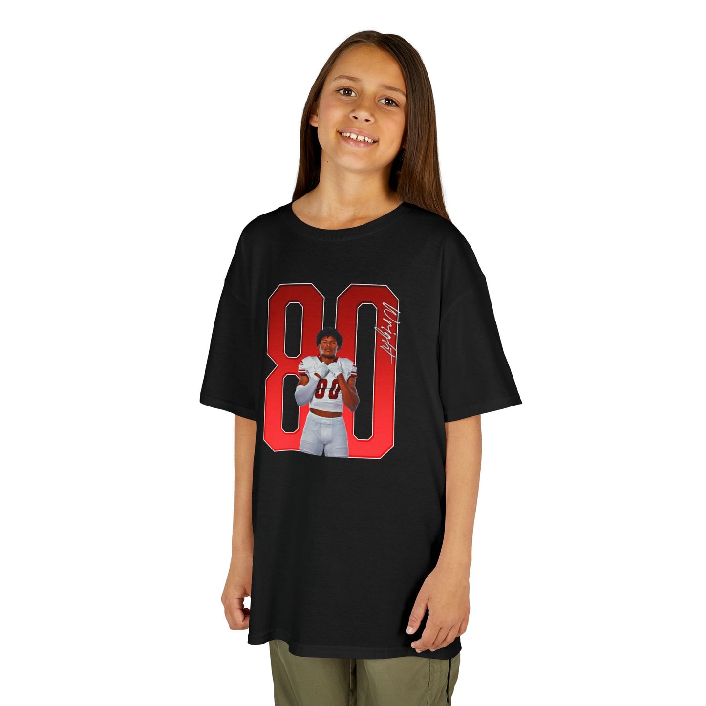 Izeyah Wright Player Icon Number Kids Tee