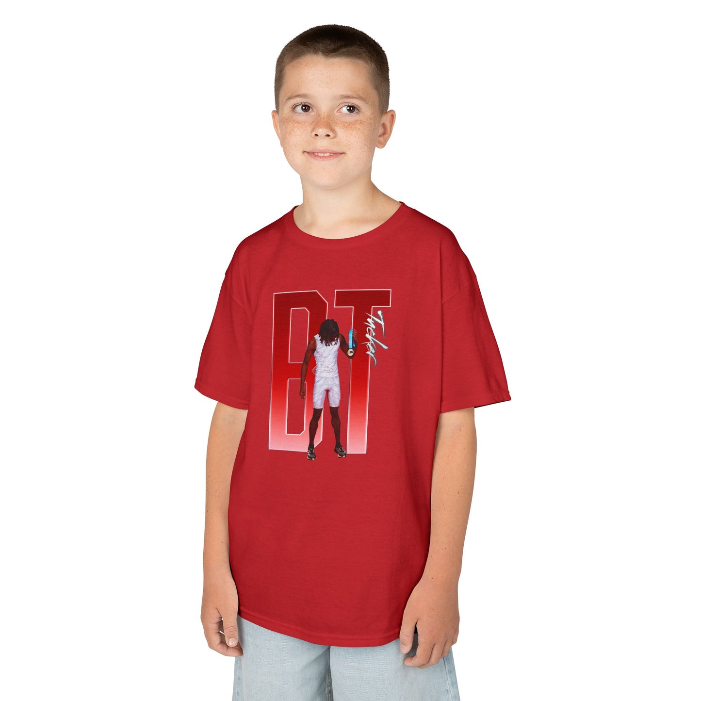 Bryce Tucker Player Icon Initials Kids Tee