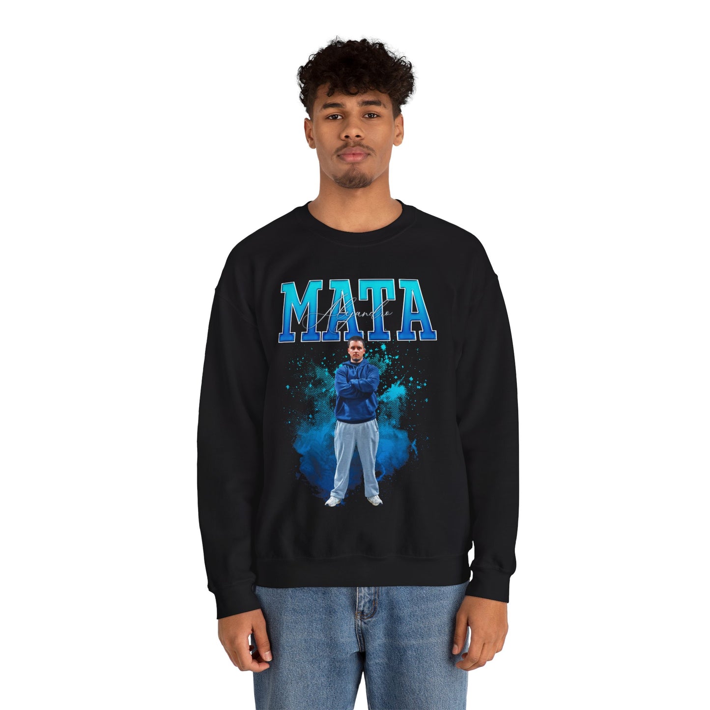 Alejandro Mata Splatter Crewneck Sweatshirt
