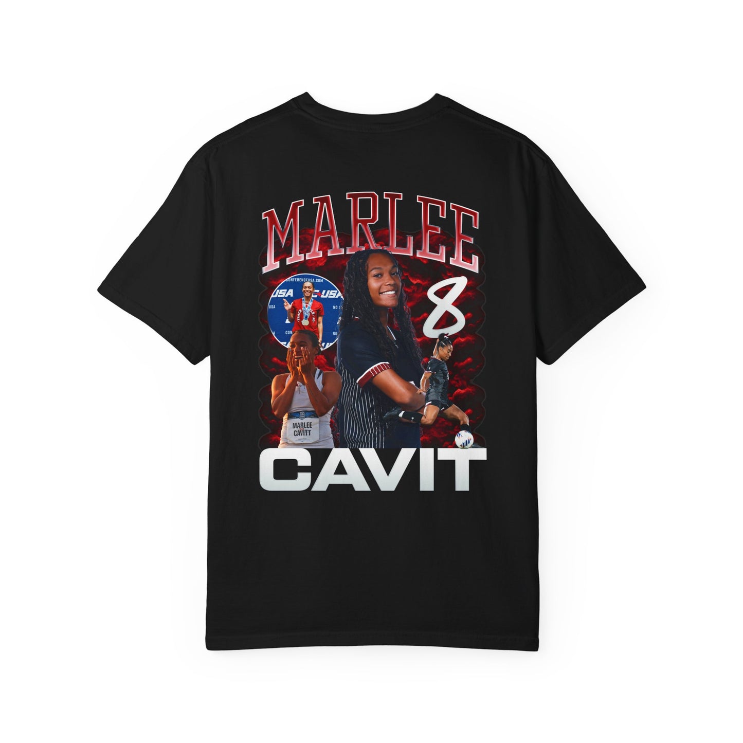 Marlee Cavit Logo Front & Back Premium Tee