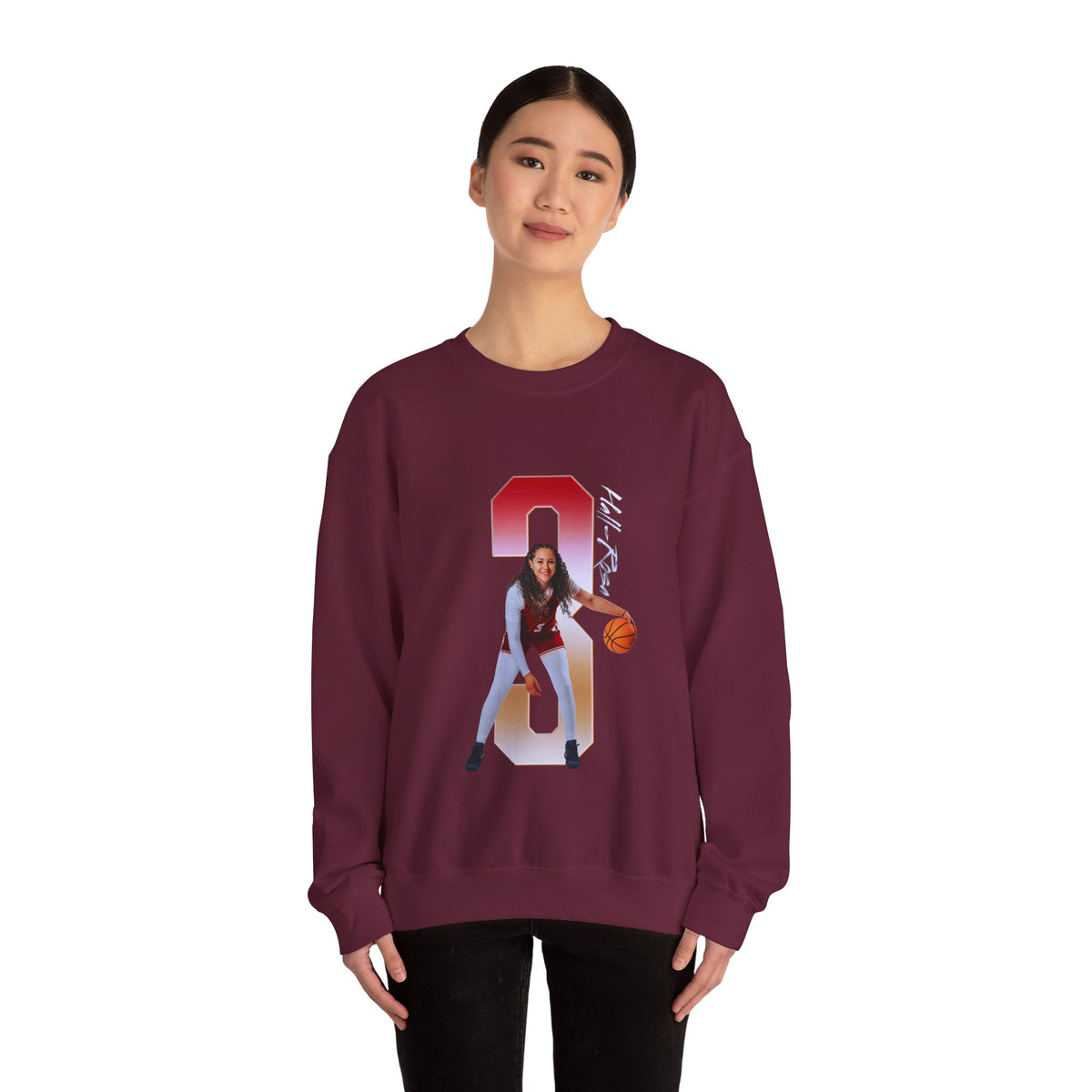 Natalia Hall-Rosa Player Icon Number Crewneck Sweatshirt