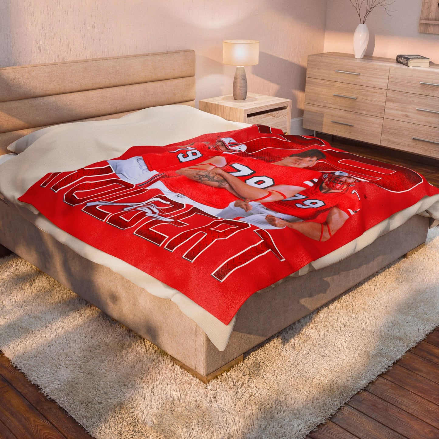 Asa Holbert 60"-80" Plush Blanket