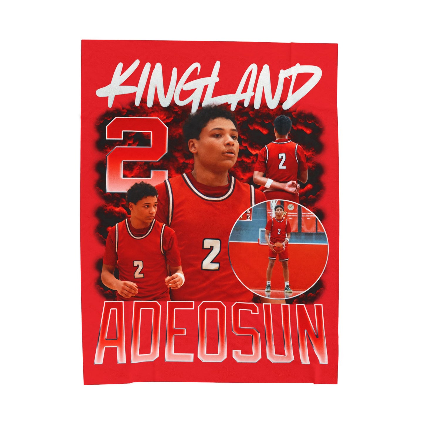 Kingland Adeosun 60"-80" Plush Blanket