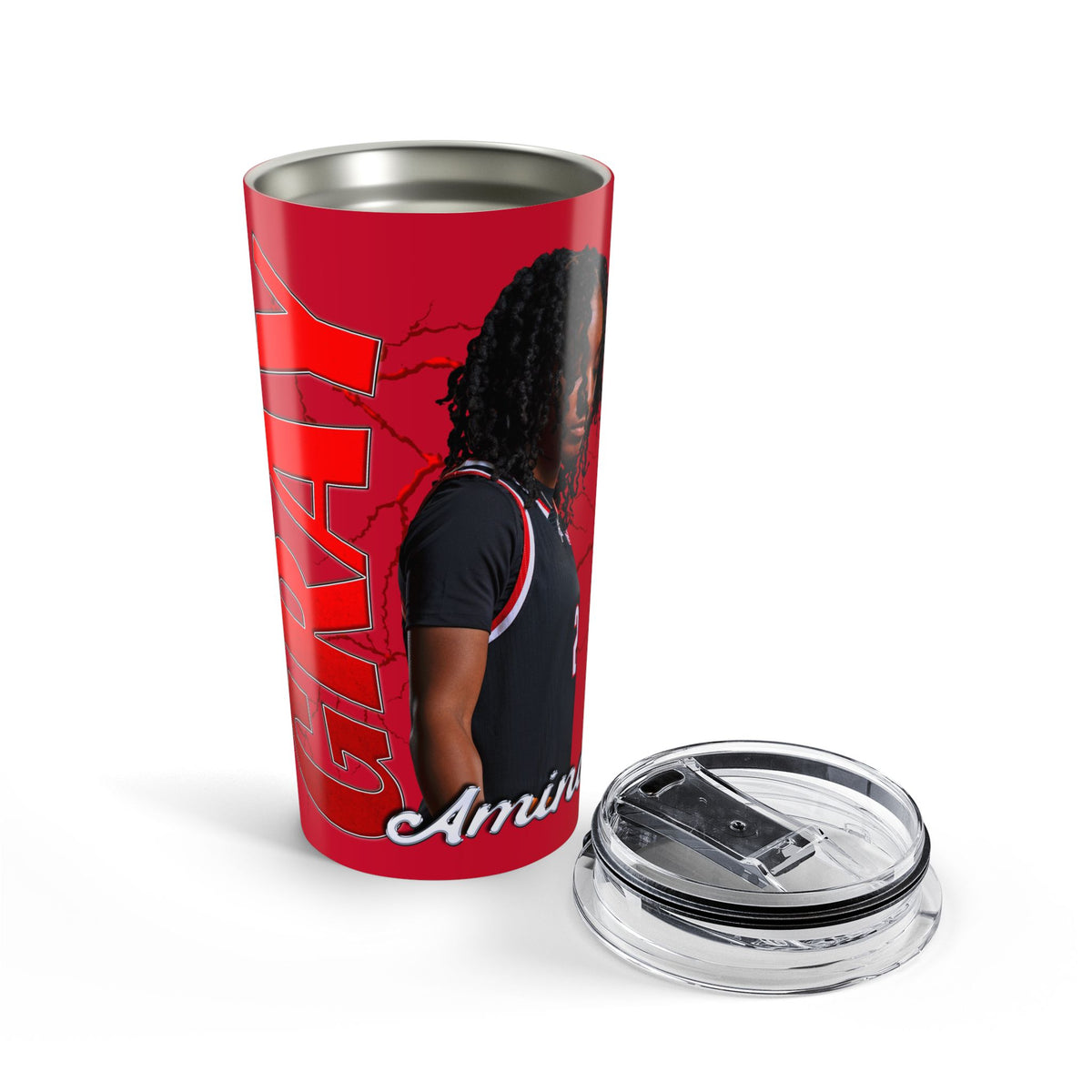 Amina Gray 20oz Tumbler
