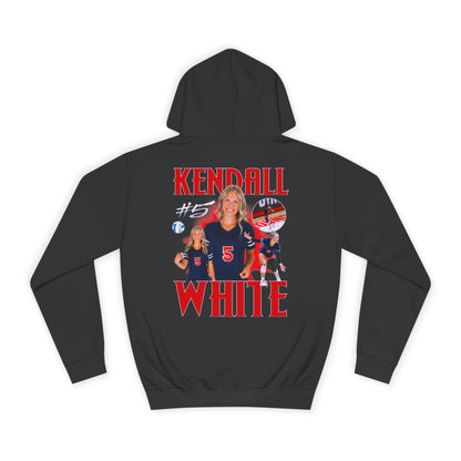 Kendall White Premium Hoodie