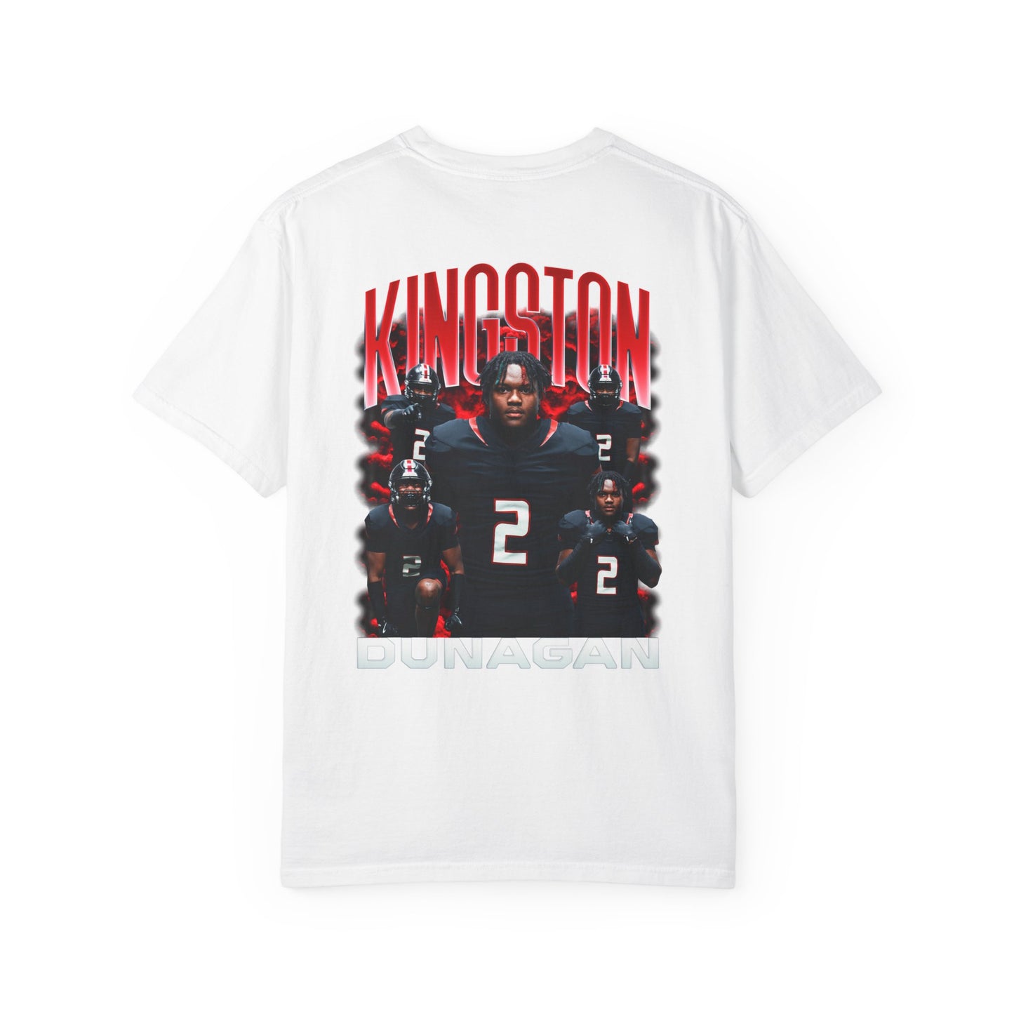 Kingston Dunagan Logo Front & Back Premium Tee