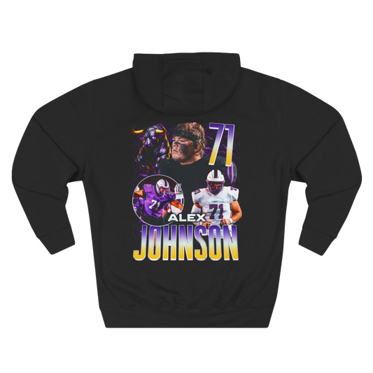 Alex Johnson Soft-Style Badge Hoodie